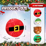 12 Pcs Mini Christmas Piñata Bulk Small Xmas Party Favors