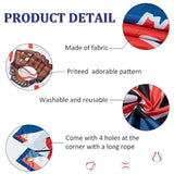 Baseball Happy Birthday Backdrop Banner Baseball Sports Themed Party Supplies Backdrop Large Baseball Birthday Party Decorations Wall Hanging Photo Booth Decor For Kids Boys Teenager, 75 X 45 Inch