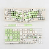 Pbt Panda Keycaps Set Moa Profile Cute Keycaps 144 Keys Custom Dye-Sublimation