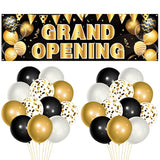 31-Pc Grand Opening Kit Banner, Balloons & Backdrop for New Store Celebration