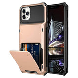 Rose Gold iPhone 11 Pro Case with Card Holder and Wallet Function