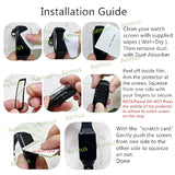 Screen Protector Compatible For Amazfit Gtr Mini (3 Pack) Smart Watch 3D Full Coverage Protective Film