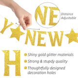 Happy New Year 2026 Banner for New Year's Eve Party Decorations