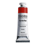 Williamsburg Artist Oil Colors by GOLDEN, Pyrrole Red, 37 ml tube, Professional Oil Paint, Semi-Opaque