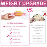 96PCS Hot Pink Party Supplies Set with Holographic Plates & Napkins for 24 Guests