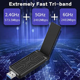 Wireless Wifi Adapter For Pc,6Ghz Wifi Adapter,Usb Wifi Adapter,Ieee802.11Ax,M