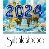 40" Navy Blue Number 7 Balloon: Large Foil Mylar for Boy Birthday/Graduation