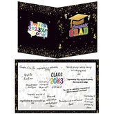 Graduation Party Decorations, Giant Guest Book, Jumbo Greeting Card, Signature Board, Class Of 2023 Congrats Grad Sign In Poster, Graduation Party Supplies Favors Gifts - 14 X 22 Inches, Unframed