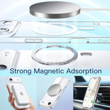 JETech Magnetic Slim Case for iPhone 17 Air Compatible with MagSafe, Camera Lens Full Protection, Ultra-Thin Lightweight Clear Minimalist Protective Phone Cover, 6.5-Inch Display (Clear)