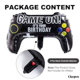 Gamer Party Balloons 6 Pack Video Game Controller Decor for Birthday Parties