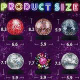 Disco Party Decorations - Neon Dance Honeycomb Centerpieces for Kids' Disco Birthday and Baby Shower Table Decor
