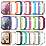 24 Pack Case For Apple Watch Series 10 42Mm With Tempered Glass Screen Protector, Shockproof Hard Pc Scratch Resistant Bumper Protective Cover Compatible With Iwatch S10 42Mm