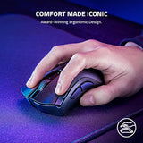 Razer DeathAdder V2 X HyperSpeed: Award-Winning Ergonomic Design - Ultra-Fast Wireless - 235hr Battery Life - 7 Programmable Buttons - Gen 2 Mechanical Switches - 5G 14K DPI Optical Sensor