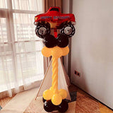 Monster Truck Balloons Jumbo Shaped Aluminum Foil Mylar Balloons For Monster Truck Themed Party Birthday Baby Shower Decoration Supplies 5Pcs