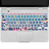 Silicone Keyboard Skin For Samsung Chromebook 4 Xe310Xba 11.6 Inch/Chromebook