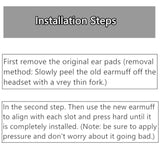 Upgrade Ear Pads Ear Cushions Replacement Compatible With Corsair Hs70 Pro Hs75 Xb Hs60 Pro Hs50 Pro Gaming Headphone Cooling-Gel Earpads