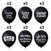 18 Pack Party Decorations Balloons For Funny Coworker Going Away Office