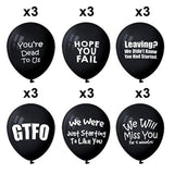 18 Pack Party Decorations Balloons For Funny Coworker Going Away Office