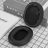 Geekria QuickFit Replacement Ear Pads for Sony WH-1000XM5 (WH1000XM5) Noise Canceling Headphones Ear Cushions, Repair Parts (Black)