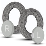 Headphones Replacement Ear Pads, Cushions For Bose Noise Cancelling Headphones 700?Nc700? Noise Cancelling Over-Ear Improved Durability, Breathable Cotton Fabric With Musical Notes Print, Grey