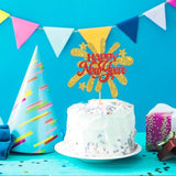 Happy New Year 2026 Cake Topper Party Decoration Signs