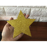 Gold Glitter "Twinkle Twinkle Little Star" Banner for Gender Reveal, Baby Shower Decor