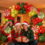balloon arch (Christmas balloons arch kit)