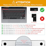 Premium Keyboard Cover For 2023 Macbook Air 15" M2 A2941, 2023 2022 Macbook Ai