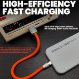 Cute Chubby - Power Bank Friendly Cable Short Usb Charging Cable Thick Silicon