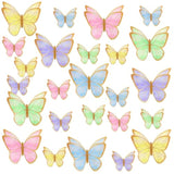 15-Piece Golden Butterfly Table Centerpieces for Birthday and Theme Party Decor