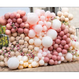 Dusty Pink Balloon Arch Kit - 112PC Boho Party Garland