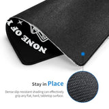 Funny Square Cat Mouse Pad With Durable Stitched Edges Washable, Anti-Slip Rubber Base Wireless Mouse Pads For Desk, Computers, Laptop 9.5 X7.9 Inch (None Of Your Emails)