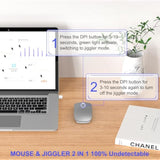 Bluetooth Wireless Mouse For Macbook Air Mac Pro Laptop Computer Ipad Pad Pc Laser Optical Rechargeable Mini Slim Silent Mouse Widely Used Desktop Hp Imac (Grey)