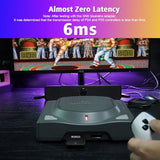 Blueretro Snk Neogeo Wireless Controller Adapter - Supports Firmware Upgrade, Dual-Mode Bt, Keymap Configuration, Compatible With Ps3/Ps4/Ps5,Xbox One S,Series X/S,Switch Pro Bluetooth Controllers