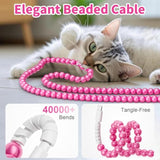 Usb A To Usb C Cable, For Iphone 16 Charging Cord Fast Charging Cable 3.3Ft Elegant Pearl Beads For Girls Women For Iphone 15, For Ipad 10Th Generation, For Galaxy S25-Hot Pink