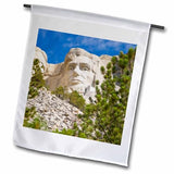 3dRose Abraham Lincoln, Mount Rushmore, South 12 x 18 inch Garden Flag