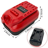 Battery Adapter to Use Dewalt 20V or Milwaukee 18V with Craftsman V20 Tools