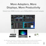 Usb C To Hdmi Adapter, Universal Video Graphics Adapter For Usb 3.0 And Usb-C