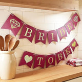 Bridal Shower Decorations Burgundy Gold/Fall Bachelorette Party Decorations Maroon Gold/Fall Wedding Decorations Burgundy Polka Dot Fans Bride To Be Banner For Burgundy Wedding