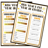 2026 New Year Games 24 Players Time Capsule Worksheet Family & Classroom Activity