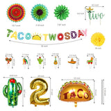 Taco Twosday Fiesta Party Decor Kit: 2nd Birthday, Cinco de Mayo