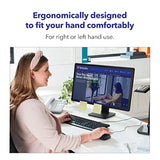 Verbatim Wired USB Computer Mouse - Corded USB Mouse for Laptops and PCs - Right or Left Hand Use, Silver 99741 1.4" x 2.4" x 3.9"