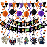 Happy Halloween Banner Kit Indoor Outdoor Party Decorations Home Classroom