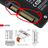Slim Type 68Pin Msata Ssd To 2.5" Sata 3.0 22Pin 6Gbps Hdd Adapter Hard Disk P