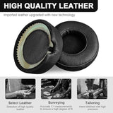 Ear Pads Ear Cushion Earpads Replacement Compatible With Beats By Dr Dre Pro Detox Headphones, Memory Foam Soft Protein Leather (Black)