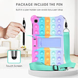 Color Silicone Case For Samsung Galaxy Tab A7 Lite 8.7 2021 (Sm-T220/T225/T227