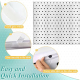 9Ft Black And White Table Skirt Polka Dots Teacher Desk Skirt Classroom Desk Skirts For Back To School Decor Classroom Table Skirts For Back To School Supplies Office Bookcase Cabinet Decorations