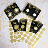 120 Pcs Gift Certificates Scratch Cards For Small Business For Hair Beauty Makeup Salon Spa Restaurant Diy Coupon For Holiday Birthday Wedding Baby Shower Favors Games Supplies