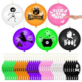 36pcs Halloween Punch Balloons Trick or Treat Party Favors for Classroom Game Decor