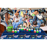 17-Piece Video Game Birthday Party Decoration Set With Game Controllers, Cake Decorations, Tablecloth And Foil Balloons For Boys And Girls Gaming Theme Celebration